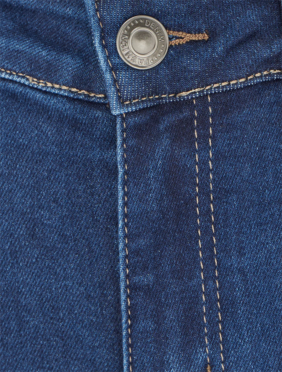 Jean klassieke slim fit - Blauw - Image 3