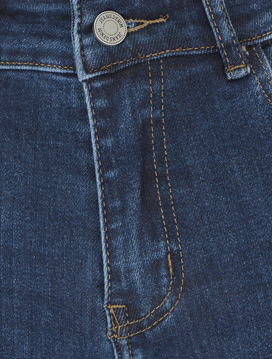 Jean met hoge taille - Blauw - Image 3