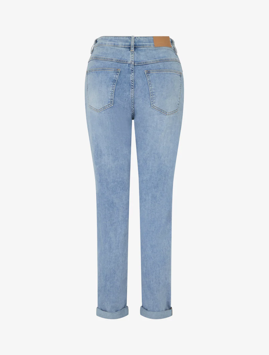 Jean met hoge taille - Lichtblauw - Image 2