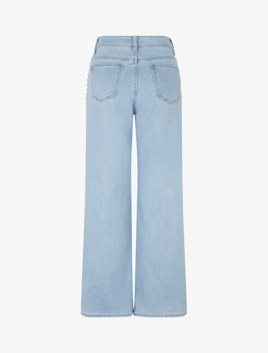 Jean met studs - Blauw - Image 2