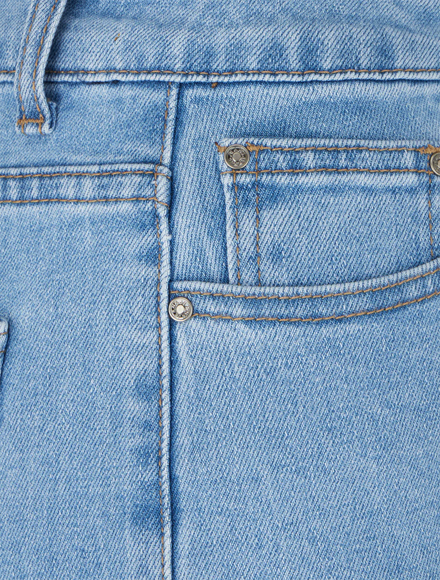 Jean mom met zoom - Blauw - Image 3