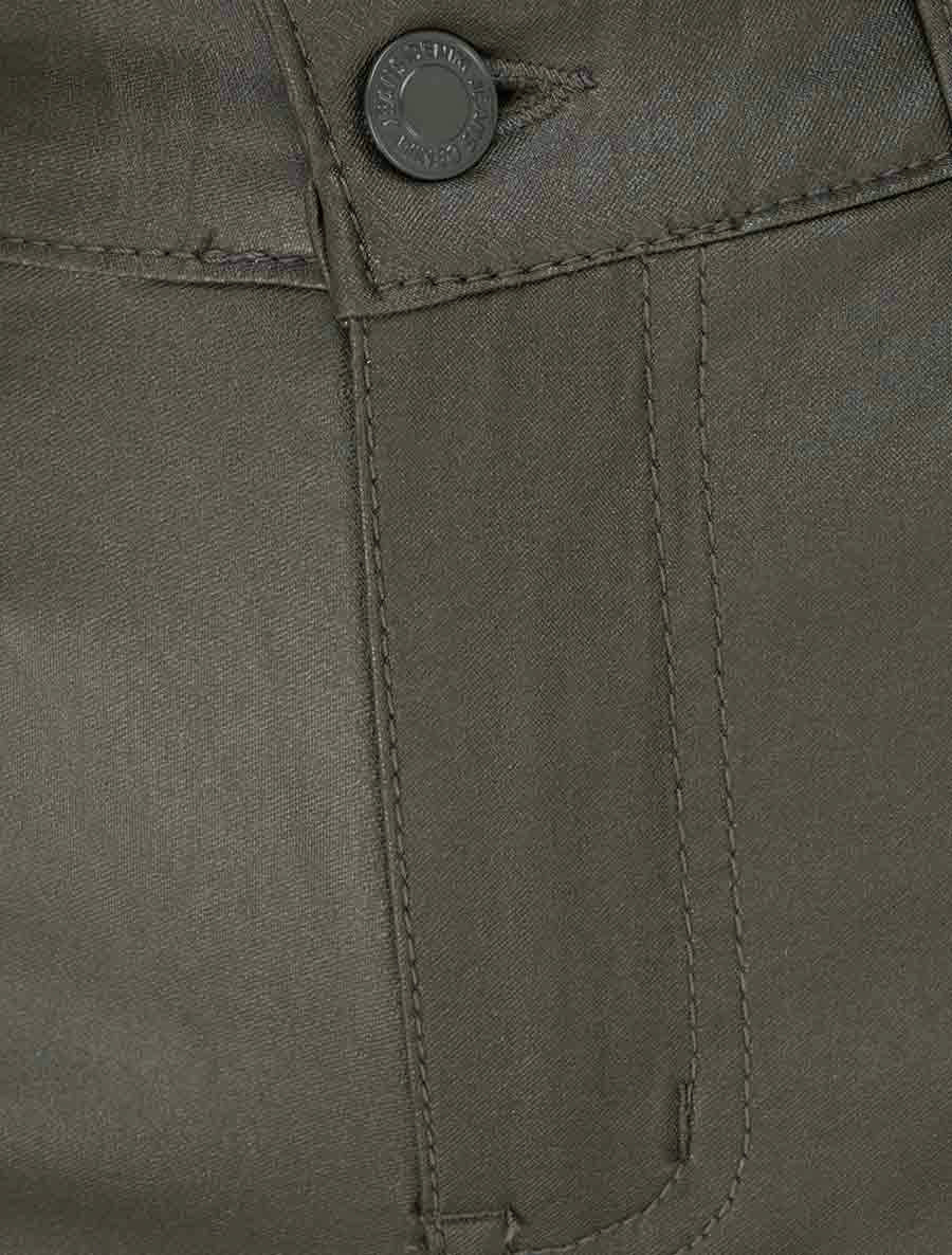 Jean push up coating - Kaki - Image 3