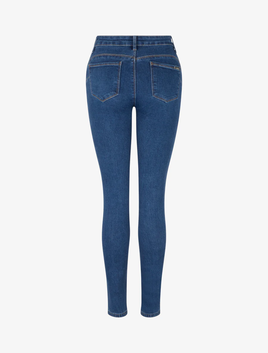 Jean push up skinny fit - Blauw - Image 2