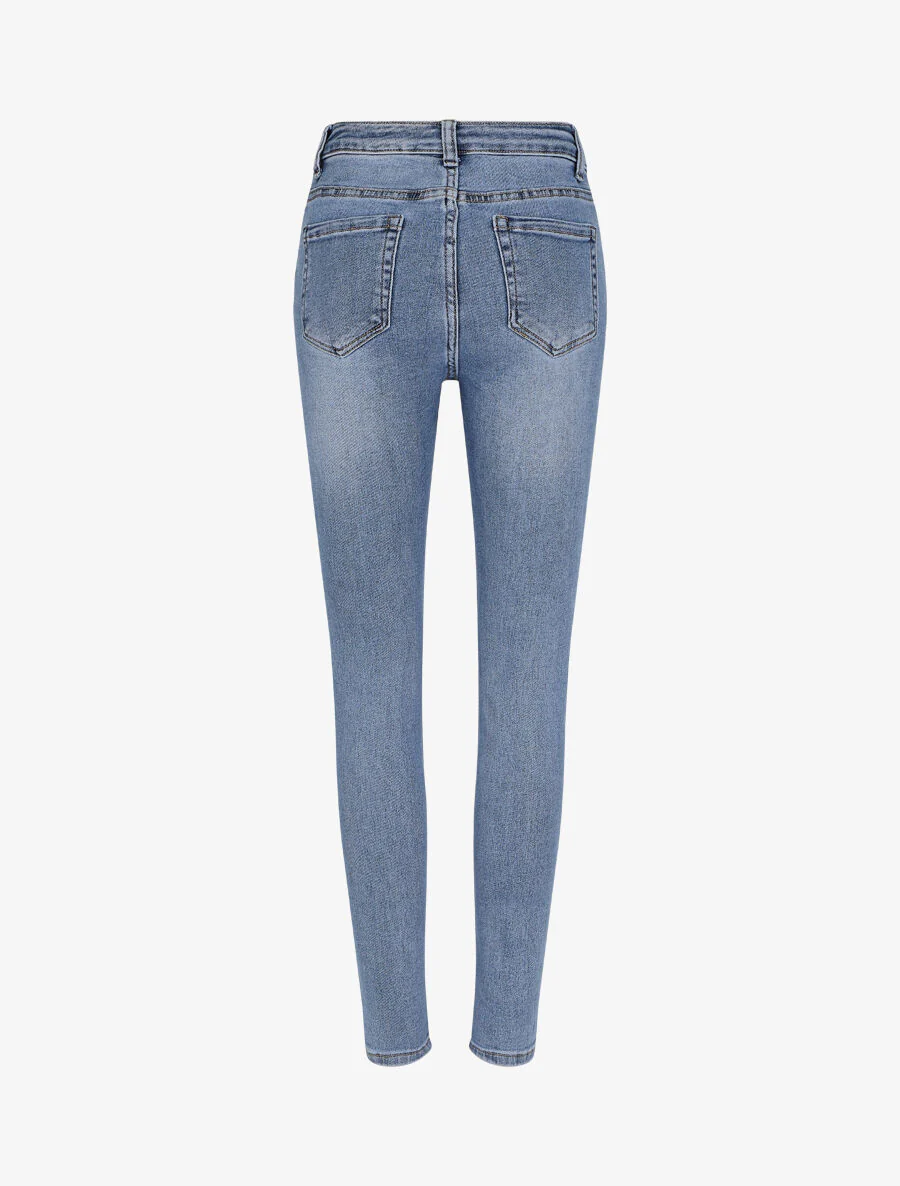 Jean skinny standaard maat - Blauw - Image 2