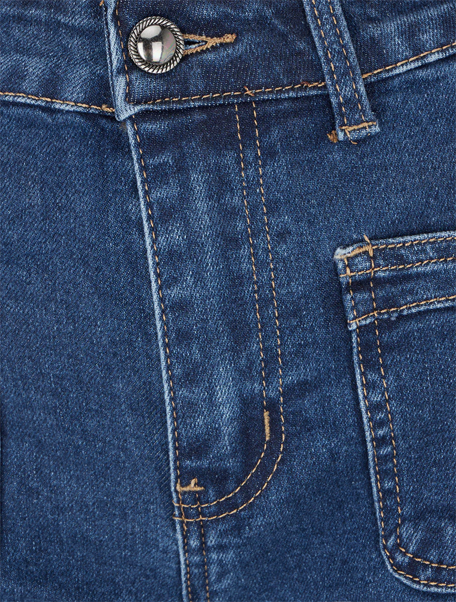 Jean standaard rechte taille - Ongerept blauw - Image 3