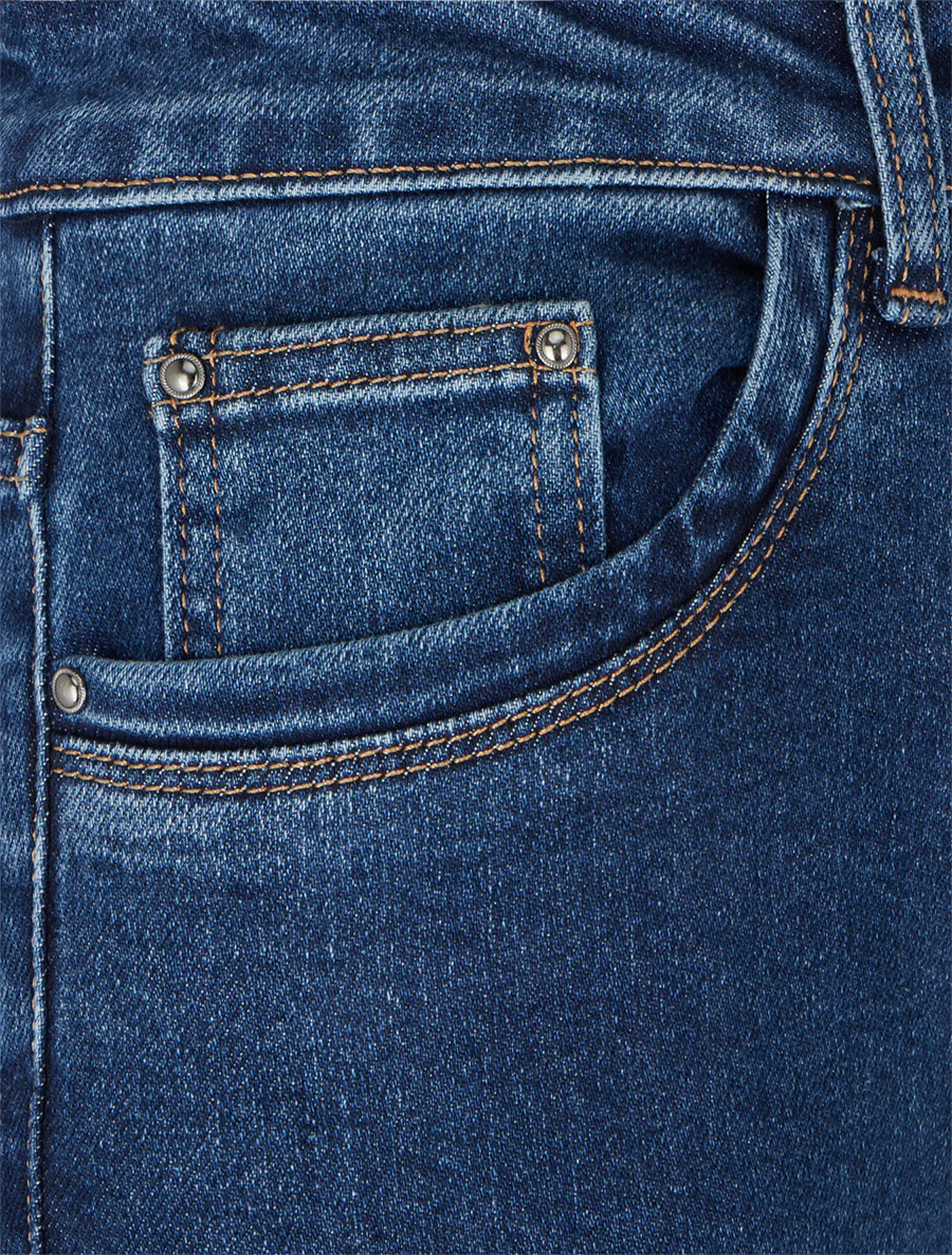 Jean standaard skinny fit - Blauw - Image 3