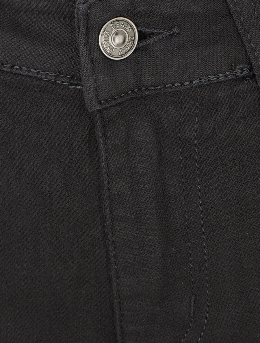 Jean standaard slim fit - Zwart - Image 3
