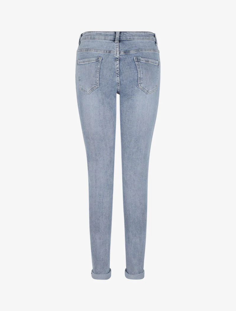 Jean boyfriend standaard maat gewassen - Lichtblauw - Image 2