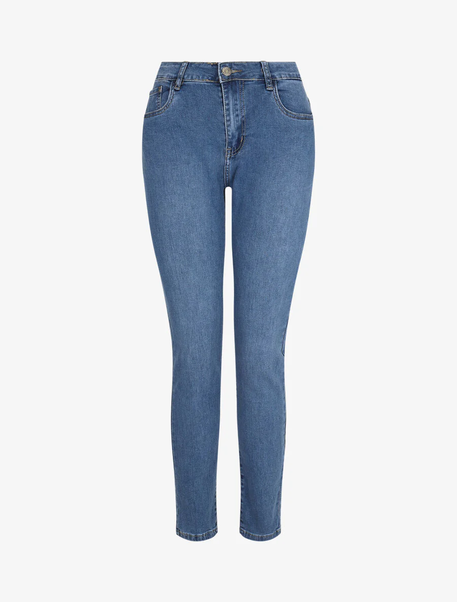 Jeans in grote maat. slim model - blauw