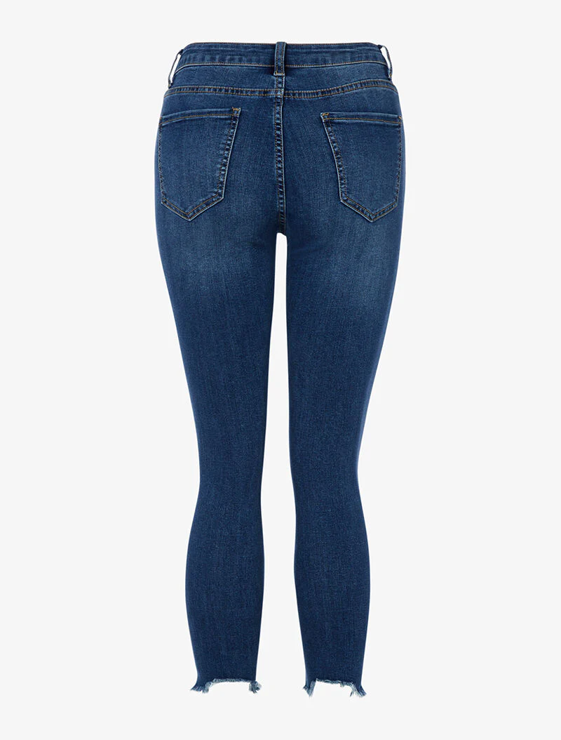Jean met sterapplicaties - denim - blauw denim - Image 2