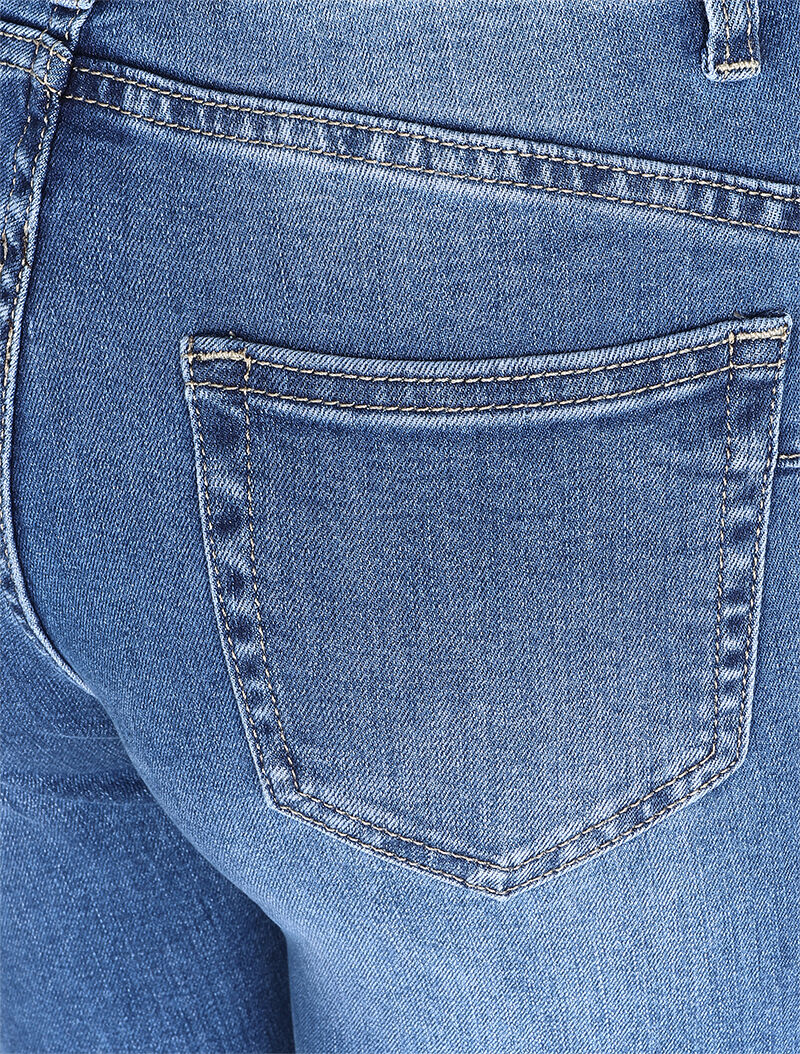 Jean high-waist skinny fit - Blauw denim - Image 3