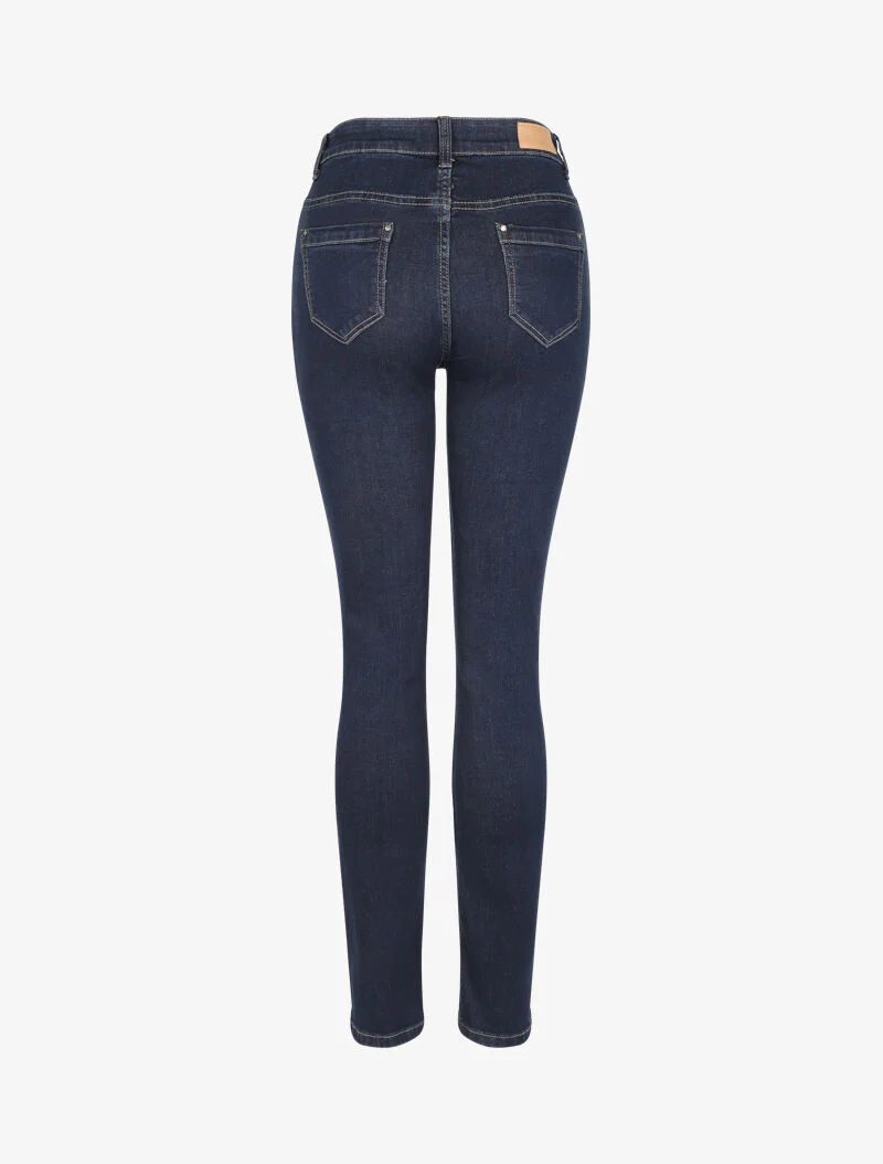 Jean met zichtbare stiksels - Ruw - Image 2