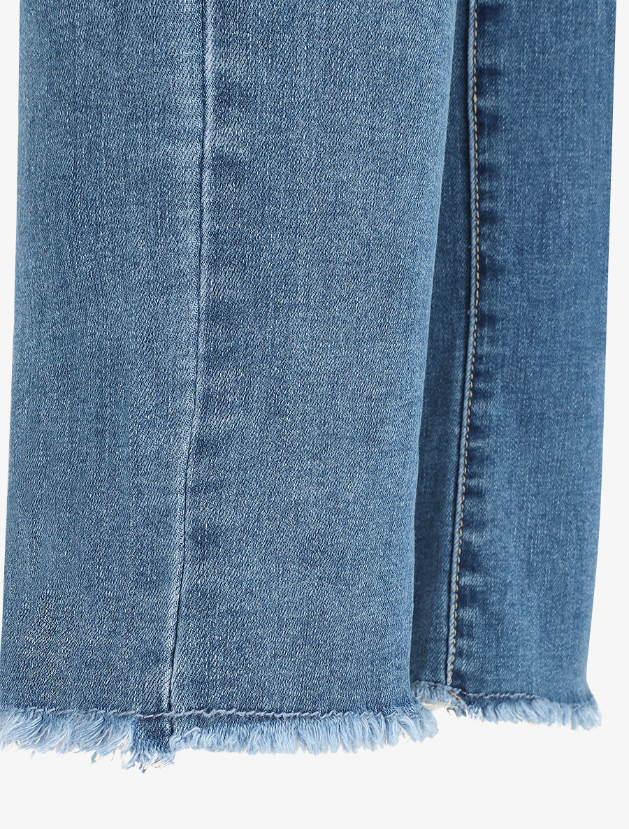 Jeans recht standaard maat - Blauw - Image 3