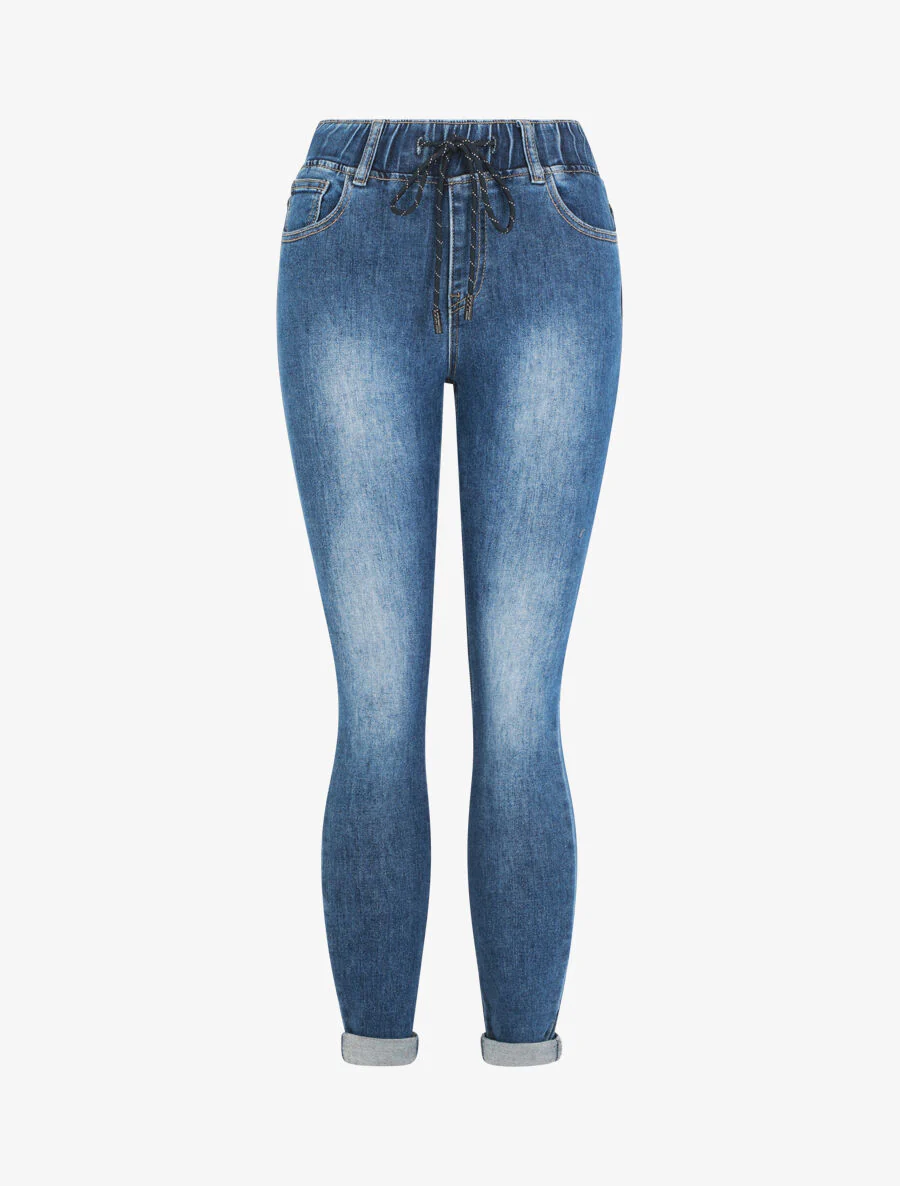 Jegging met zoom - Blauw