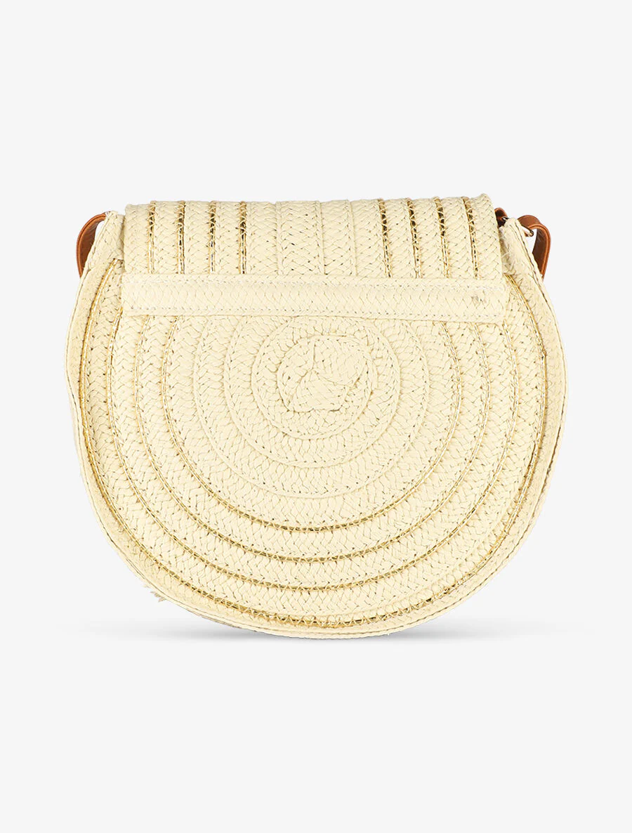Joanna ronde tas - Lichtbeige - Image 2