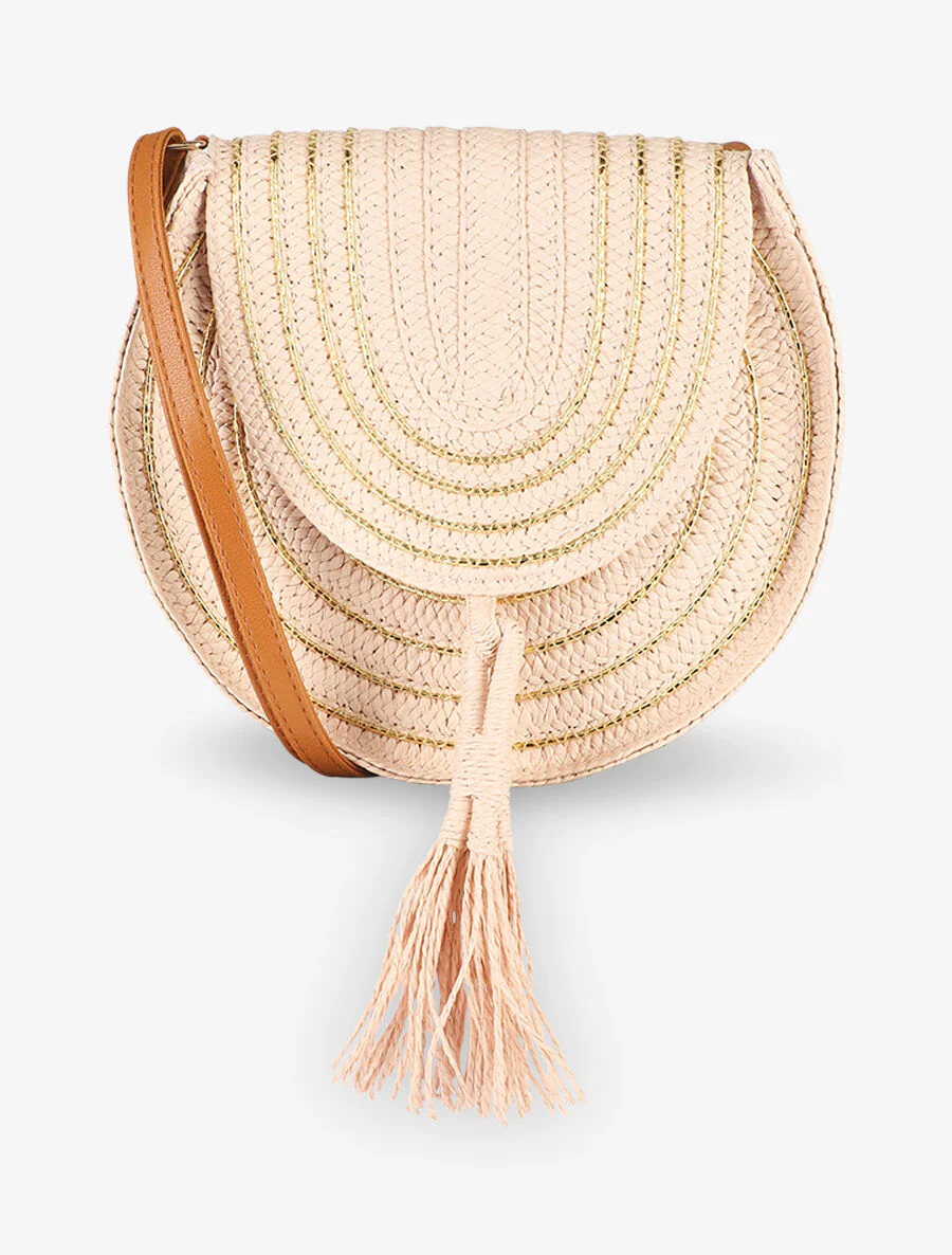Joanna ronde tas - Roze - Image 2