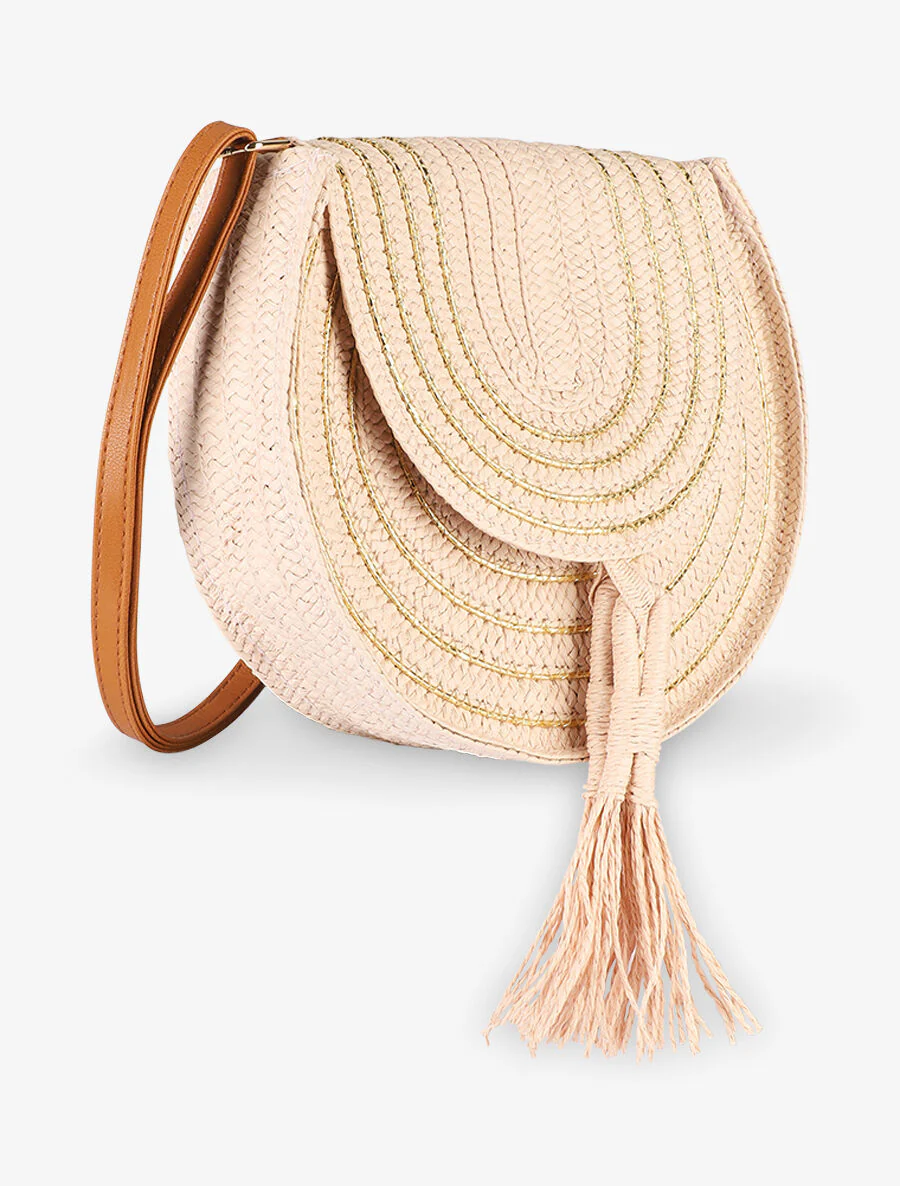 Joanna ronde tas - Roze - Image 4
