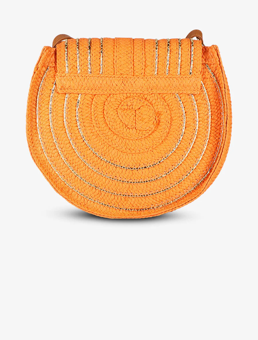 Joanna ronde tas - oranje - Image 2