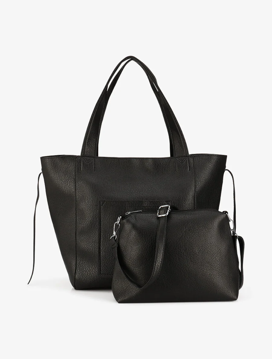 Julienne draagtas en clutch - zwart - Image 5
