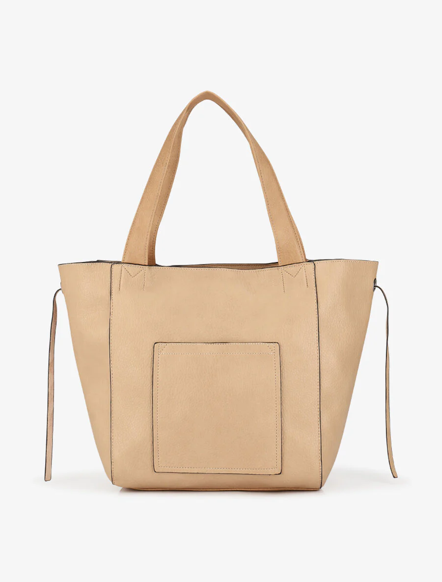 Julienne draagtas en clutch - taupe
