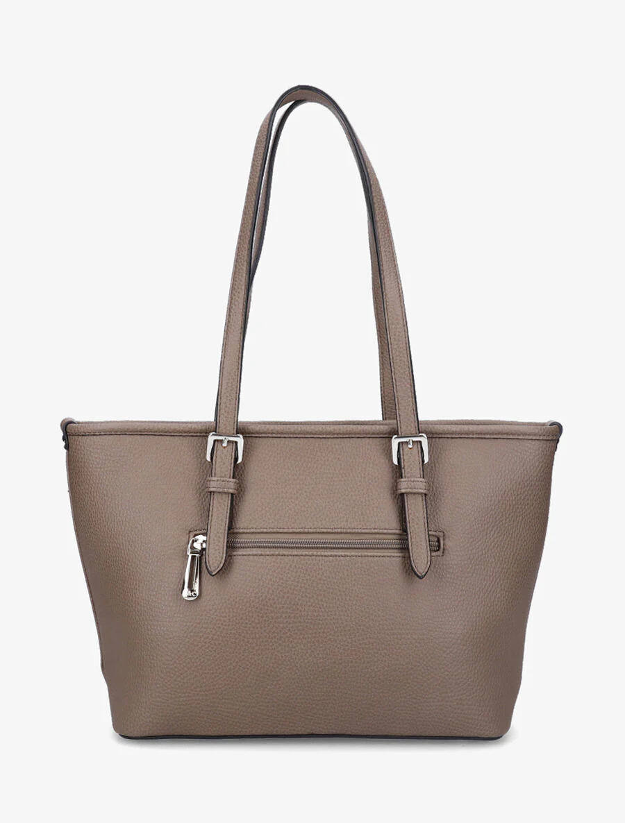 Justine boodschappentas - Taupe - Image 3