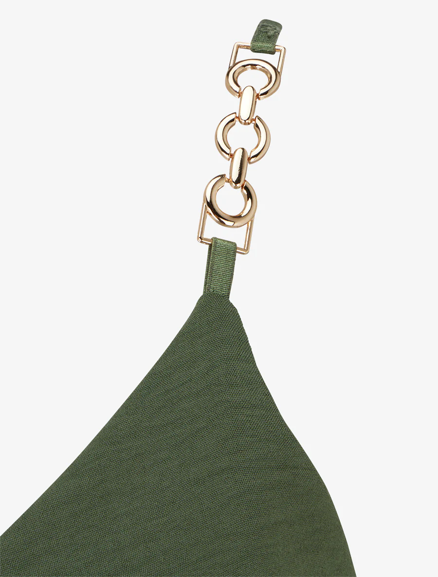 Juwelen met fijne bandjes combineren - Kaki - Image 3