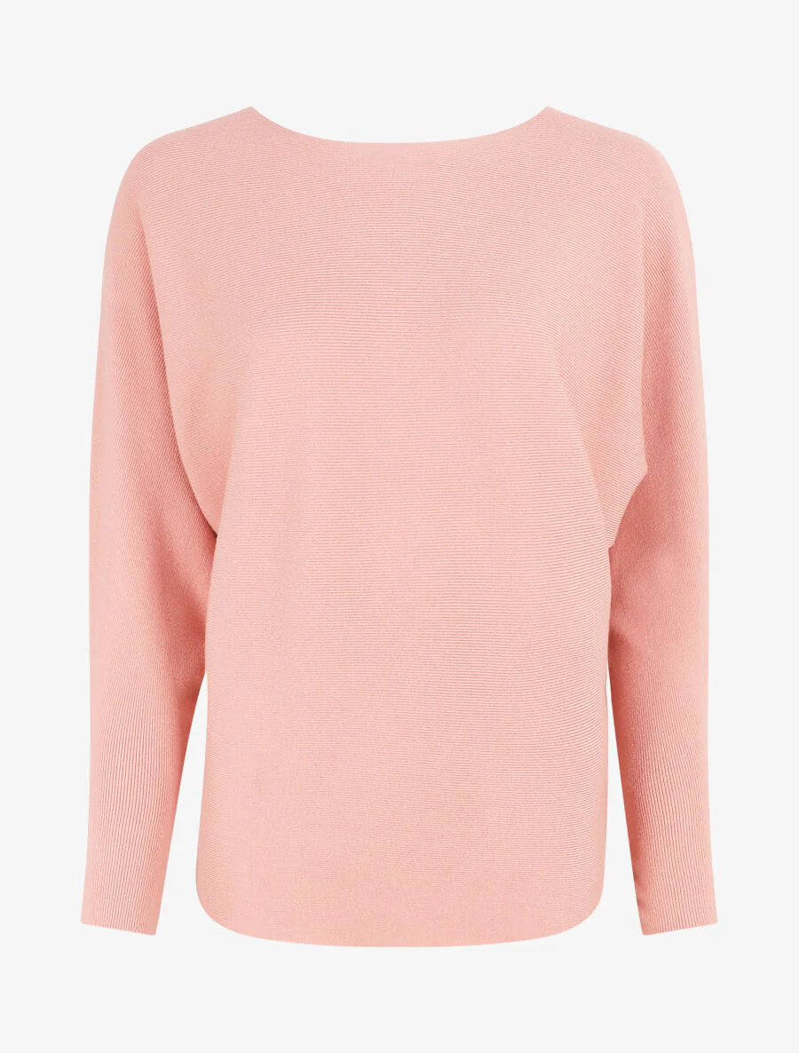 Kanten rugtrui - Roze - Image 2