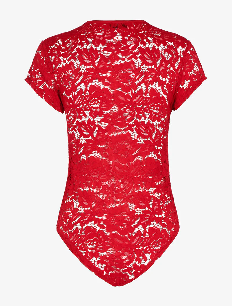 Kanten lichaam - rood - Image 2