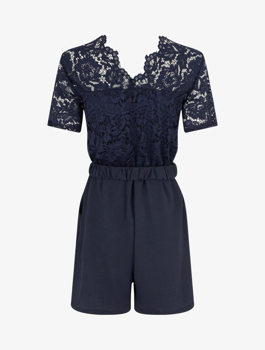 Kanten romper. - Marine - Image 2