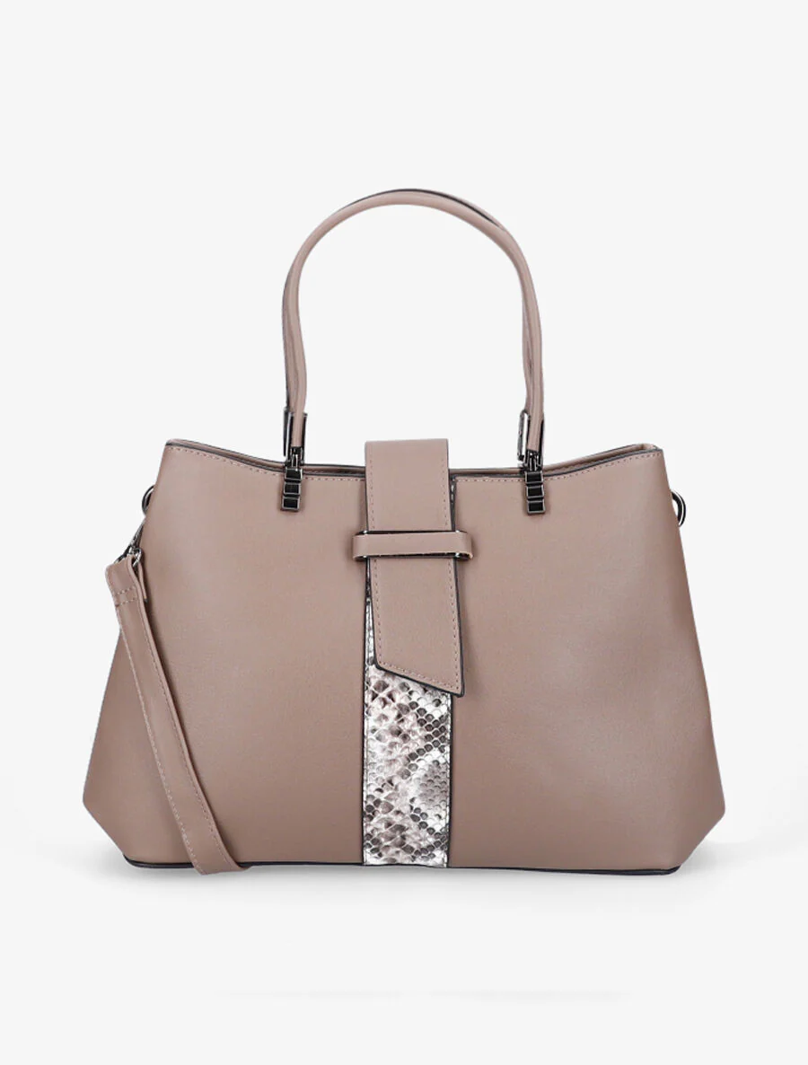 Keona handtas - Taupe