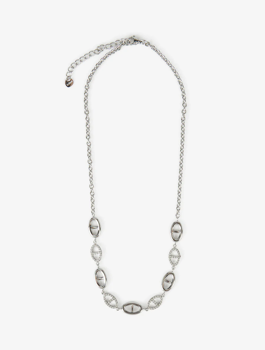 Ketting met maritieme schakels en strass. - Geld - Image 2
