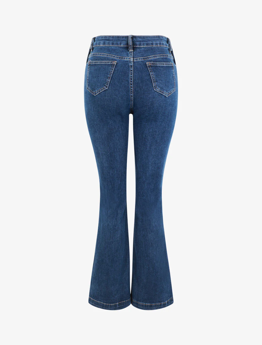 Jean klassiek flare fit - Blauw - Image 2