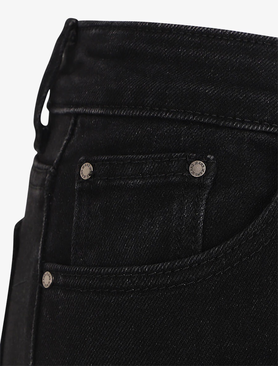 Jean klassiek flare fit - Zwart - Image 3