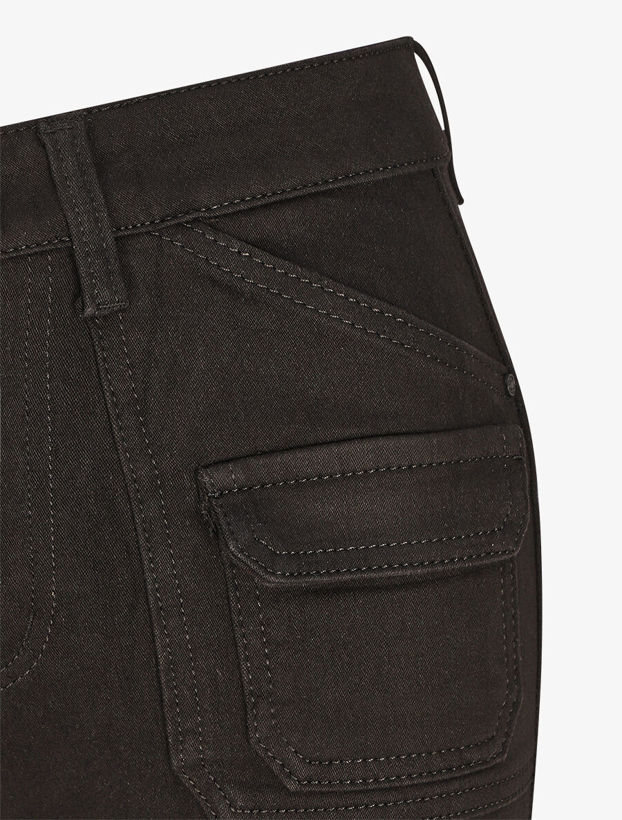 Klassieke jeans met uitlopende voorzakken - zwart - Image 3
