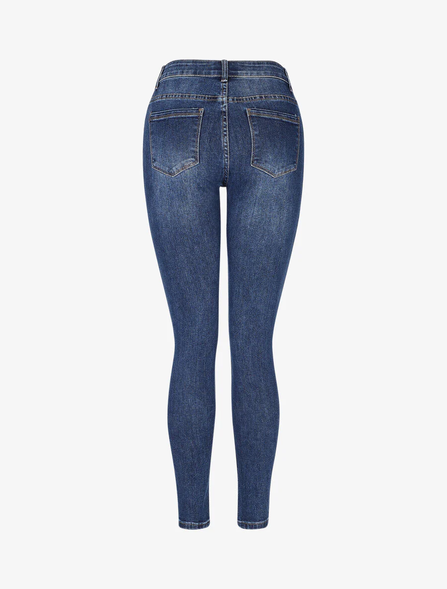 Klassieke skinny jeans - Blauw - Image 2