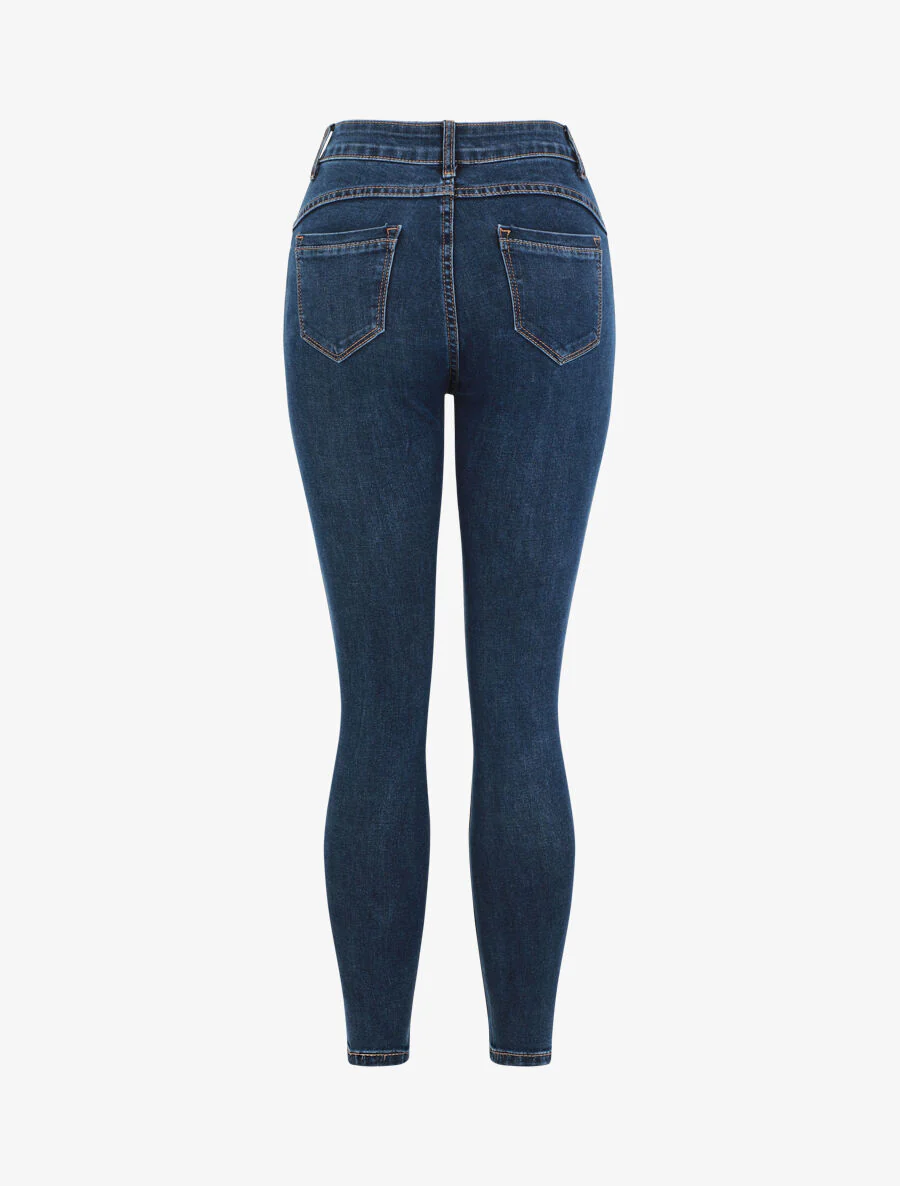 Jean klassiek slim fit - Blauw - Image 2
