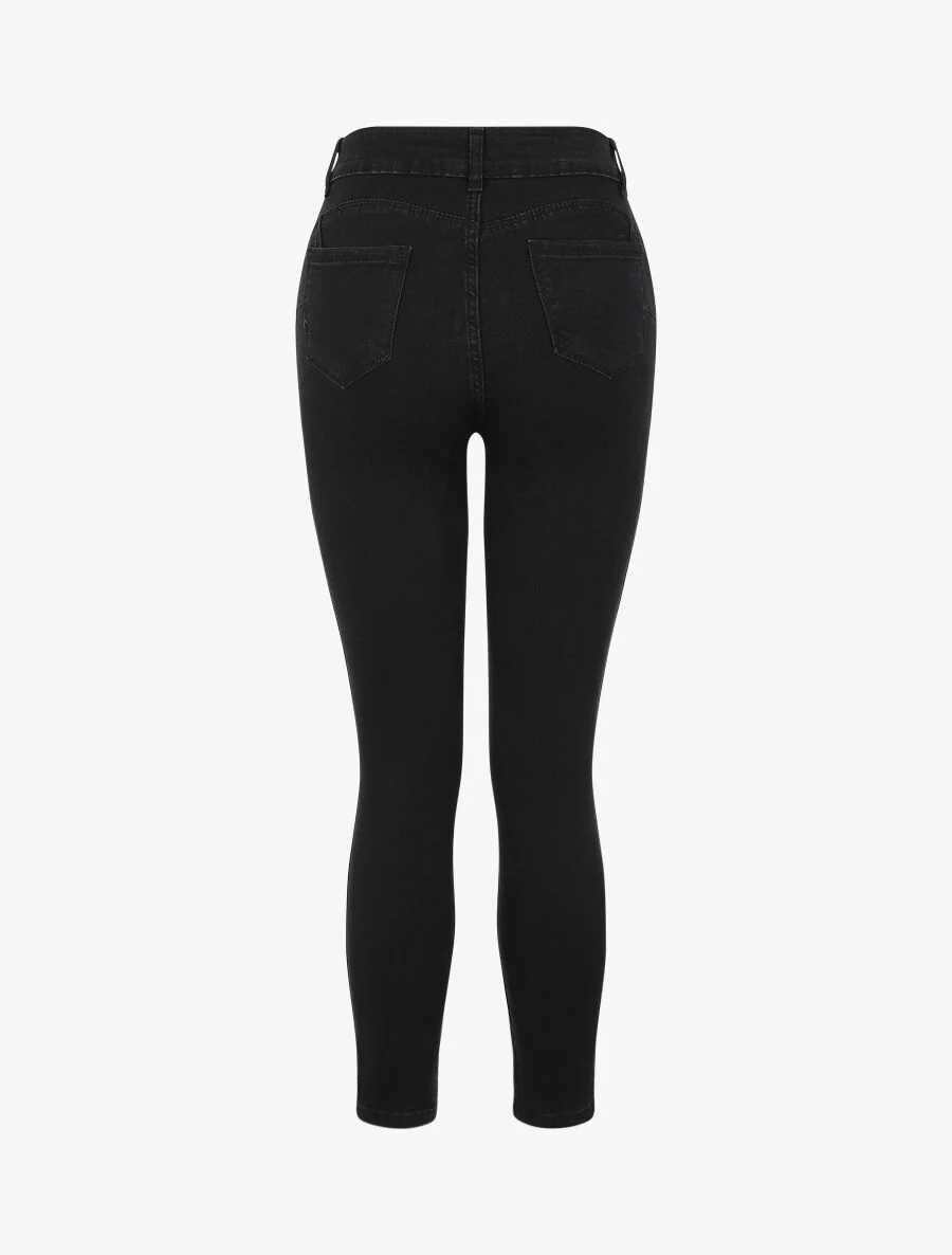 Jean klassiek slim fit - Zwart - Image 2