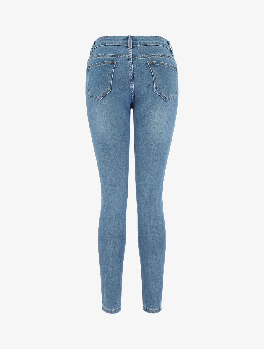 Klassieke rechte jeans - blauw - Image 2