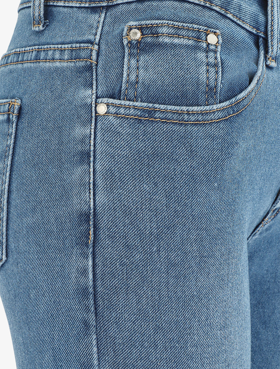Klassieke rechte jeans - blauw - Image 3