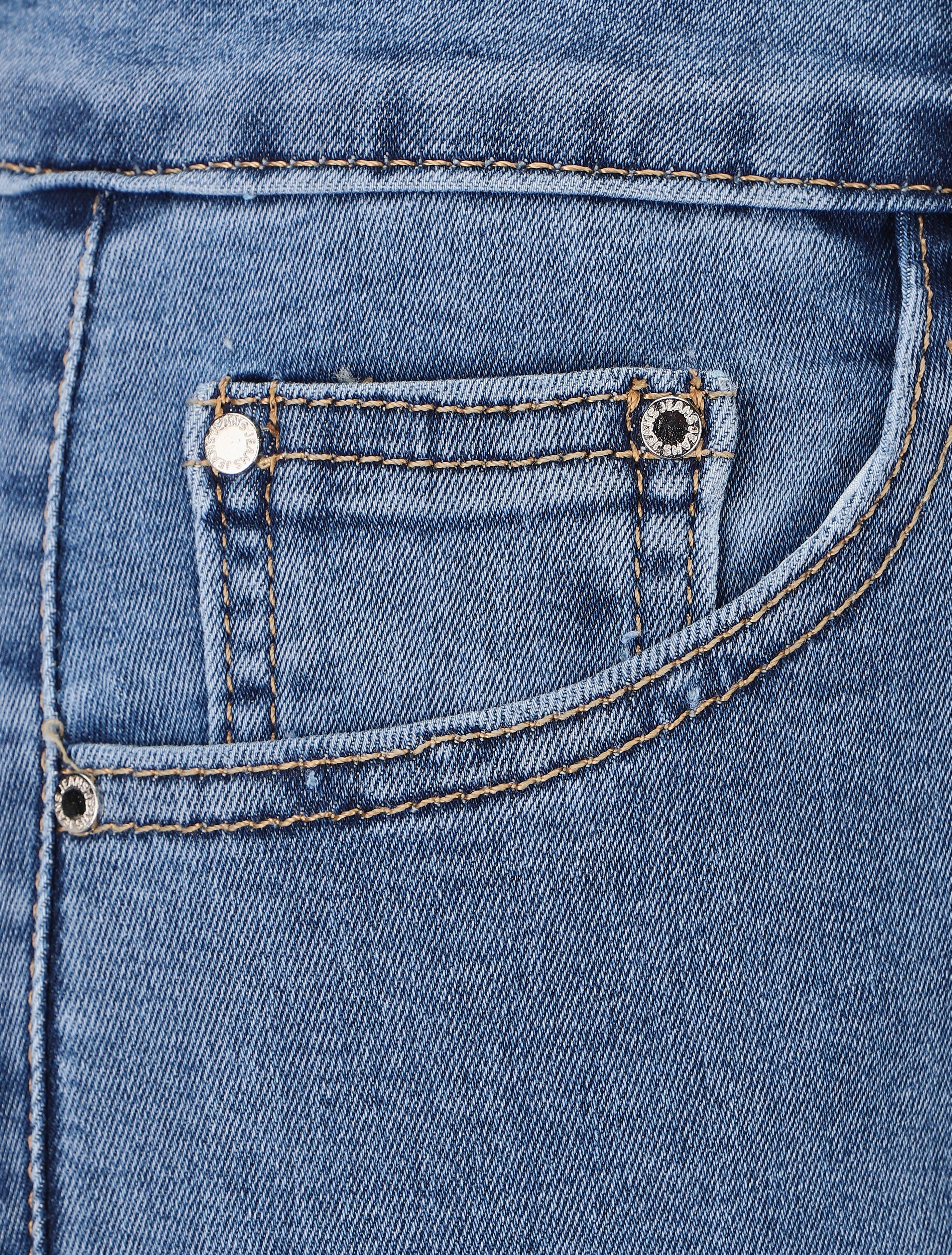 Klassieke skinny jeans - blauw - Image 3