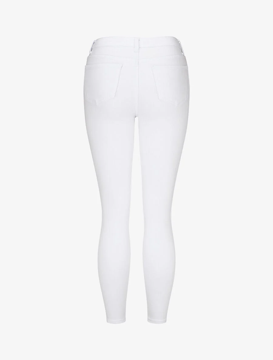 Klassieke skinny jeans - Wit - Image 2