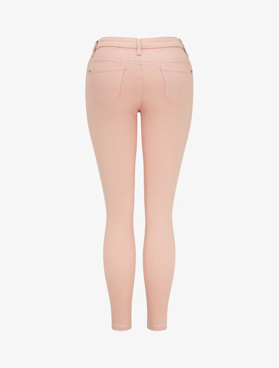 Skinny klassieke jeans - Roze - Image 2