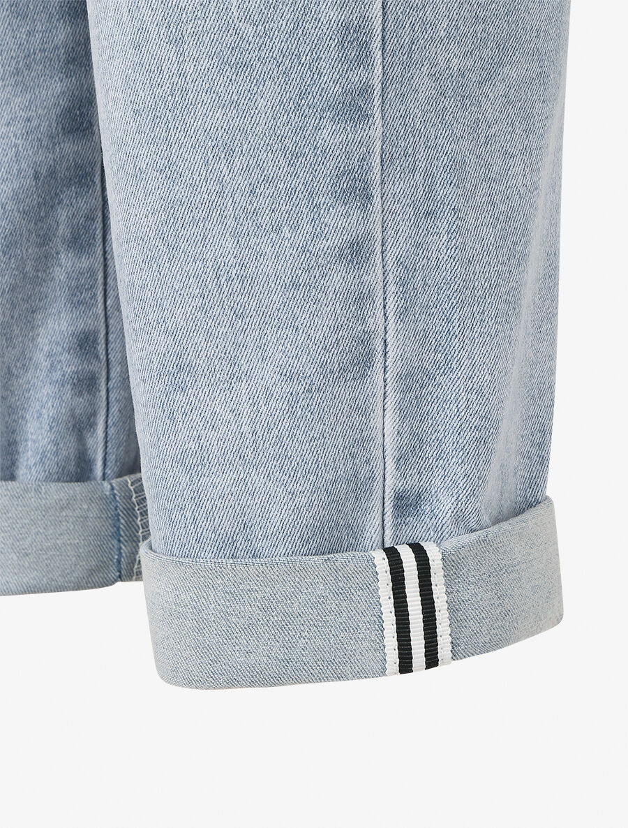 Klassieke skinny push-up jeans - blauw - Image 3