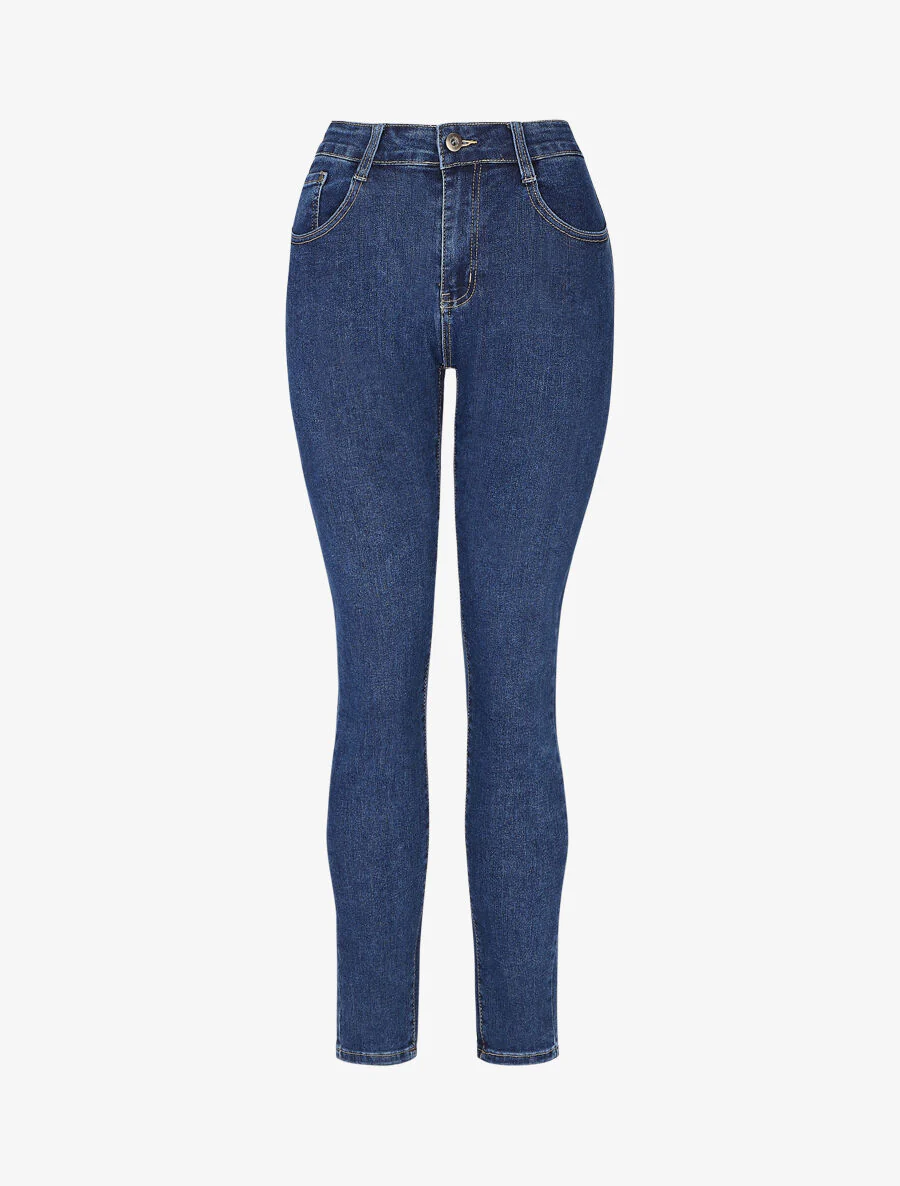Klassieke slim fit jeans - Blauw