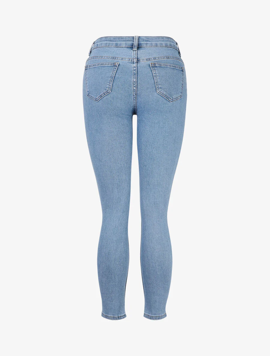 Klassieke slim fit jeans - blauw - Image 2