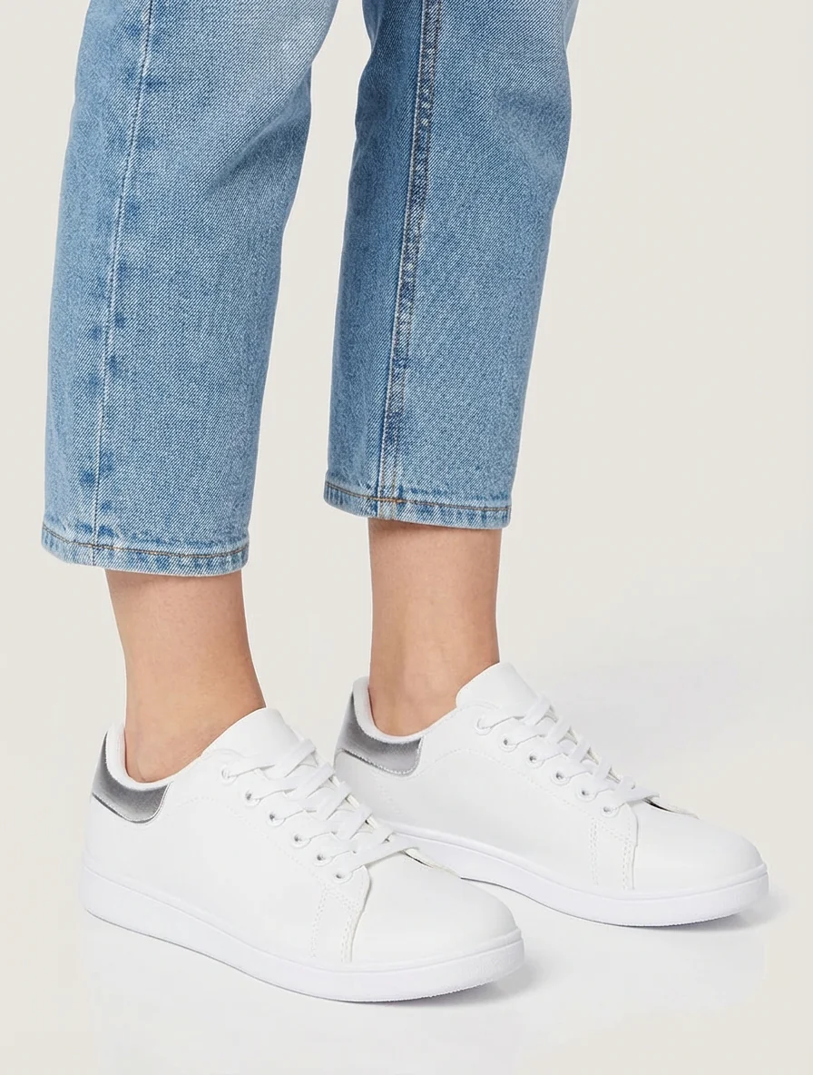 Klassieke sneakers van imitatieleer - Geld - Image 5