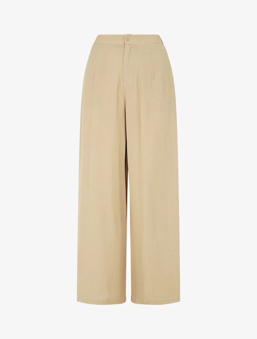 Knoop-top en broek - Beige - Image 4
