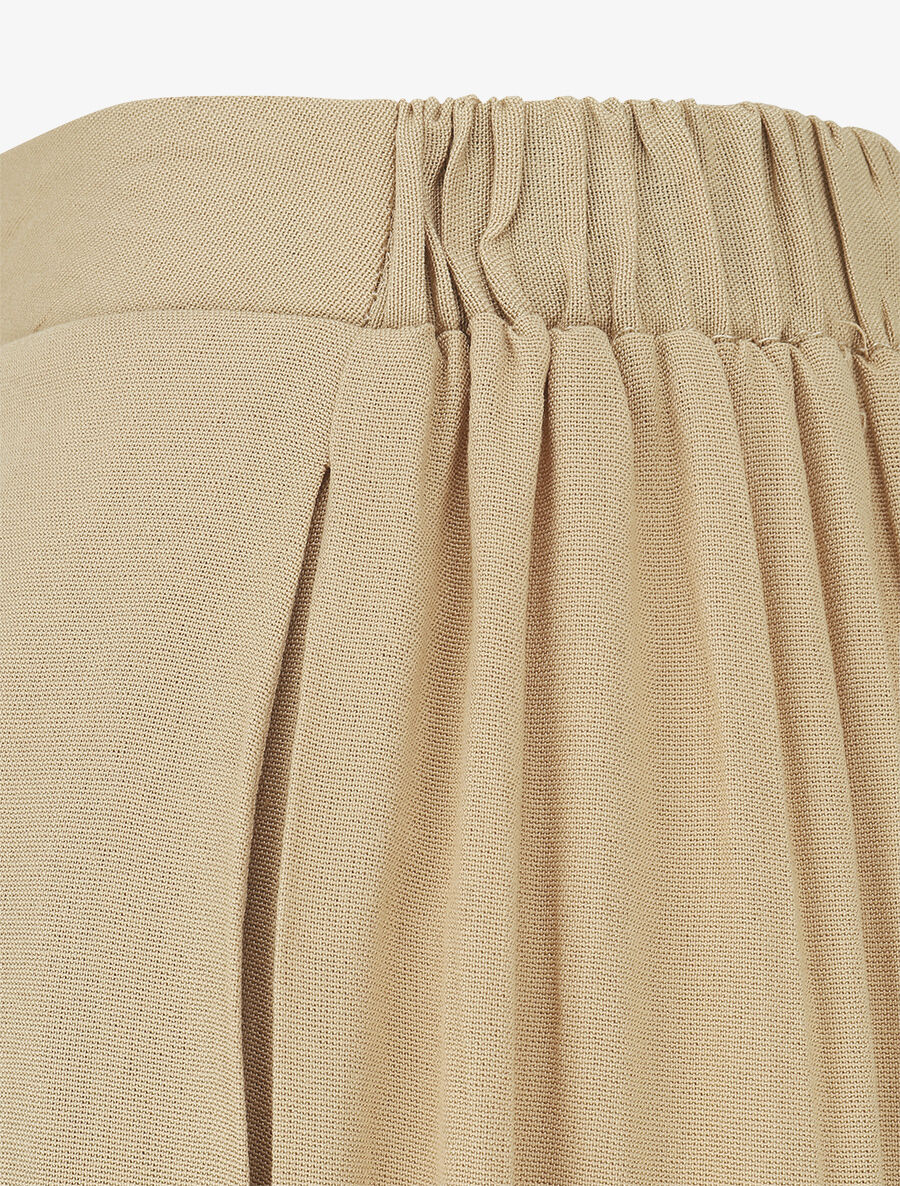 Knoop-top en broek - Beige - Image 6