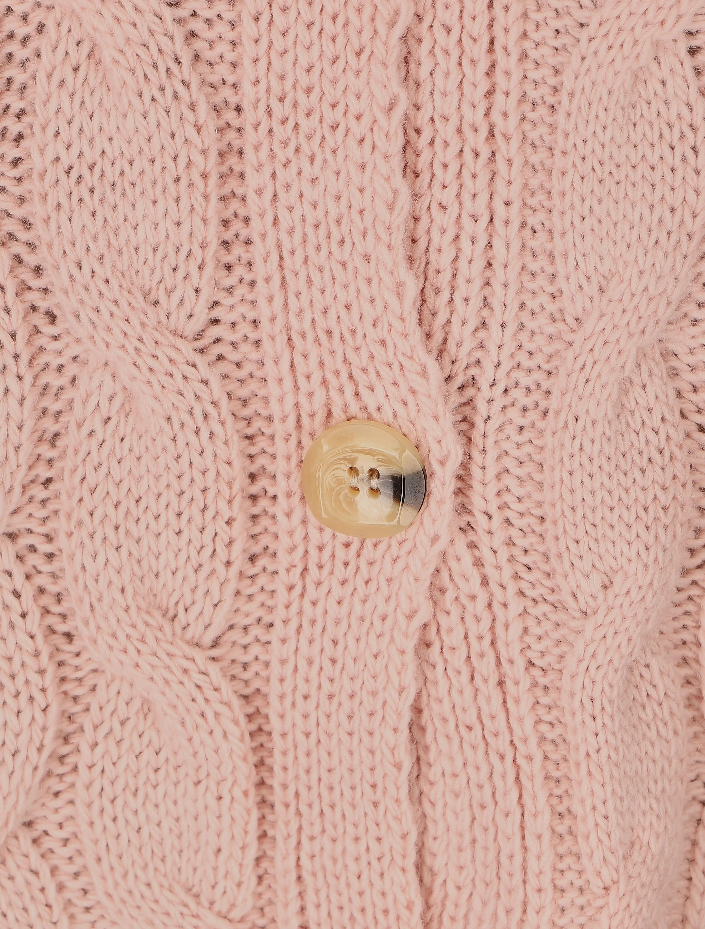 Kort vest met lange mouwen - Roze - Image 3