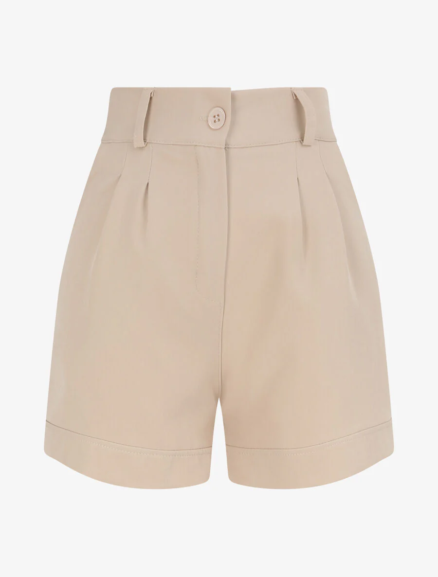 Korte eenheid en omgekeerde randen - Beige